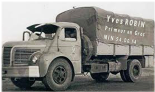 BOULET Grossiste F&L camion livraison Yves ROBIN