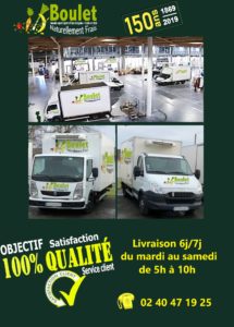 BOULET Grossiste F&L Logisitique livraison Galery