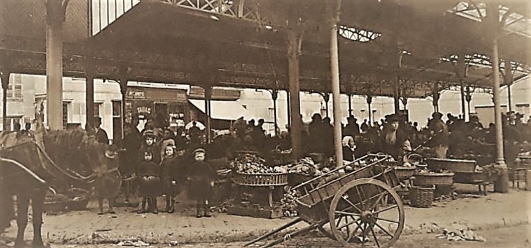 BOULET Marché Champs de Mars vers 1930